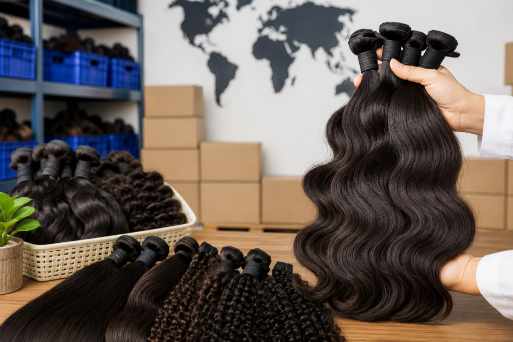 Raw and Natural Hair Exporters